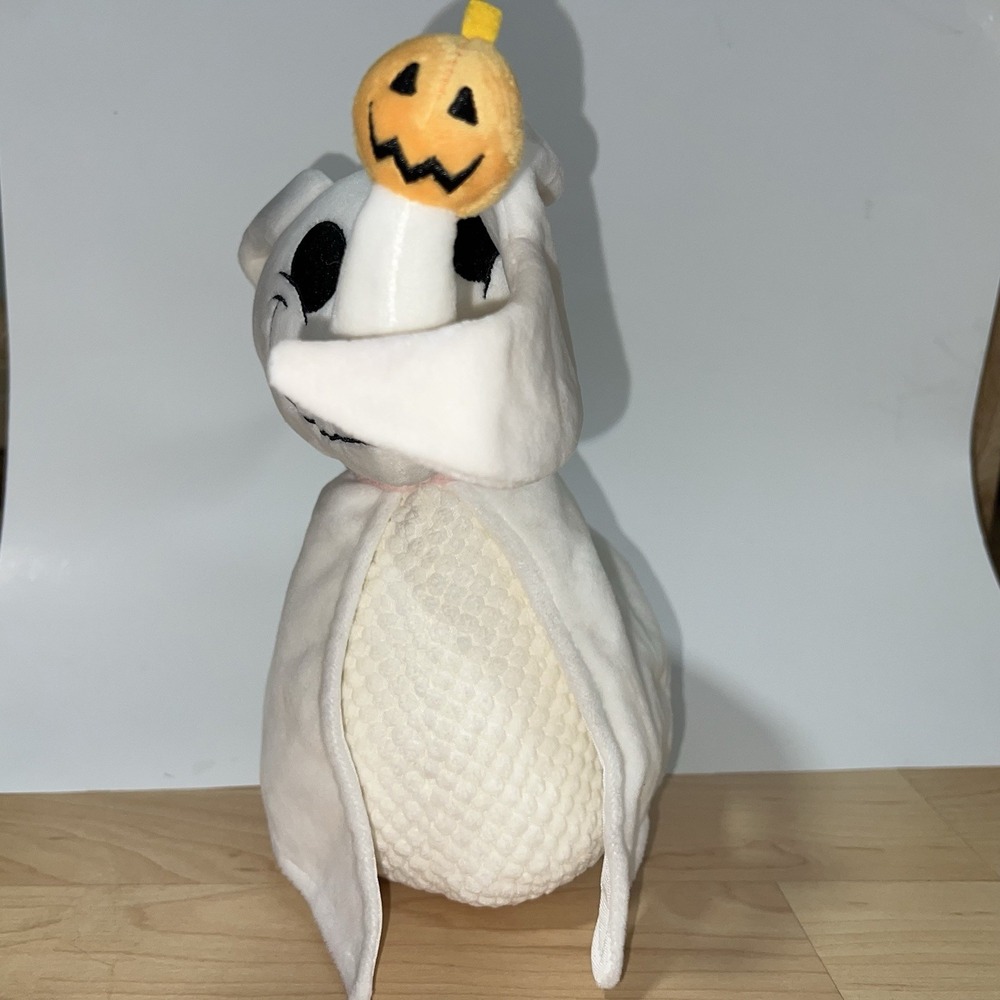 Scentsy Buddy - Zero the Ghost Dog - Disney - Comes "Jack's Obsession" Scent Pak